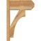 Ekena Millwork Westlake Rough Sawn Craftsman Outlooker, Western Red Cedar, 8"W x 18"D x 26"H OUT08X18X26WTL04RWR - alternate 3